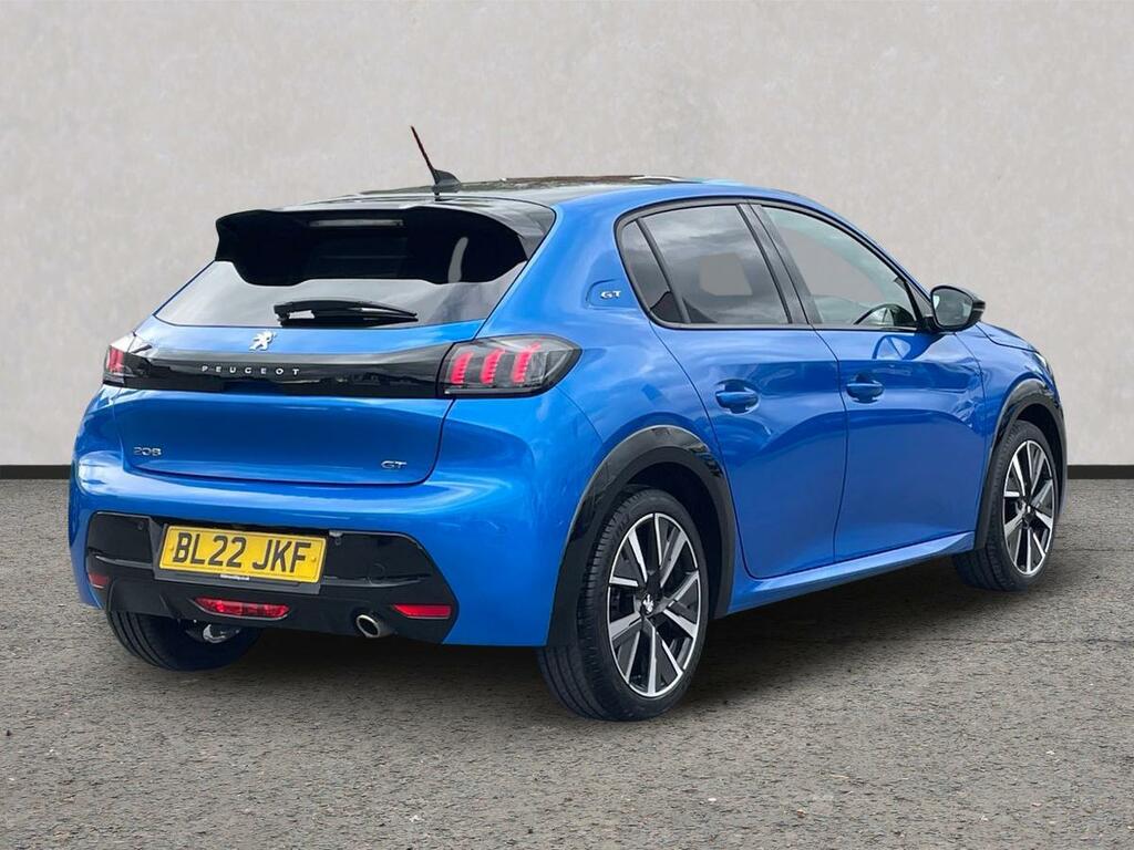 Peugeot 208 1.2 Puretech 100 Gt Eat8 BL22JKF Blue #2