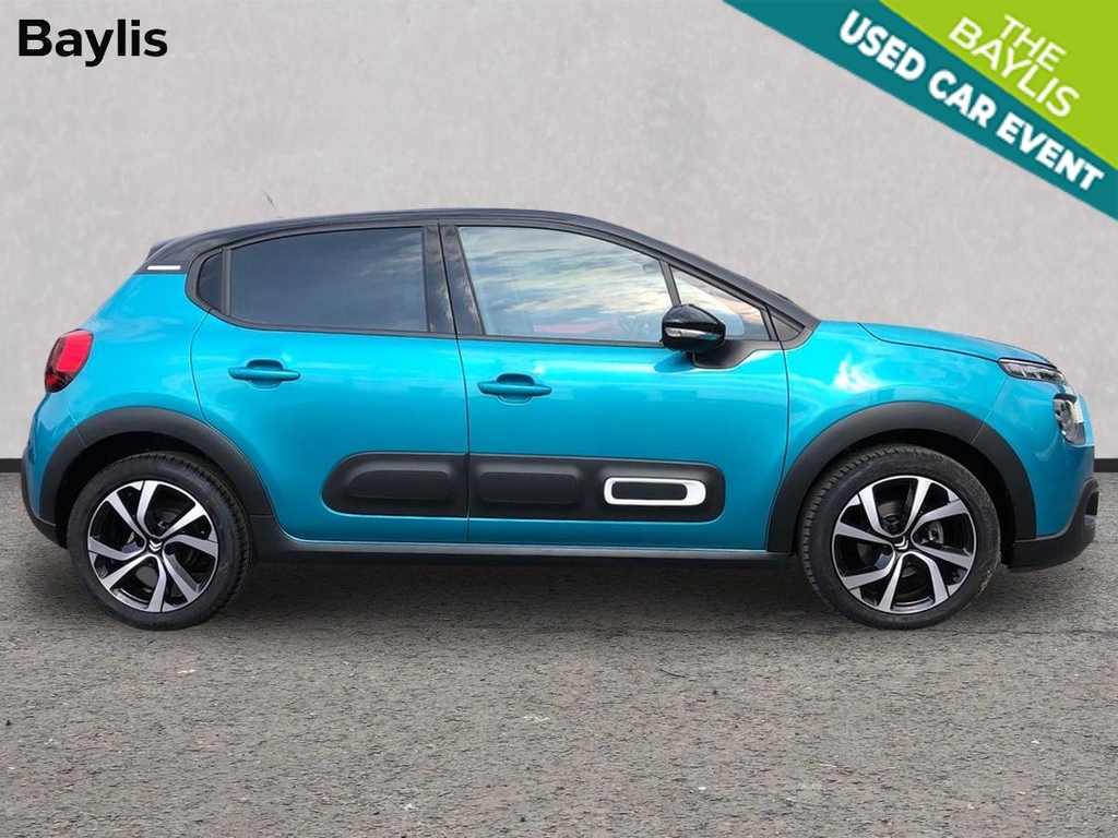 Citroen C3 1.2 Puretech Shine Plus SB72HYJ Blue #4