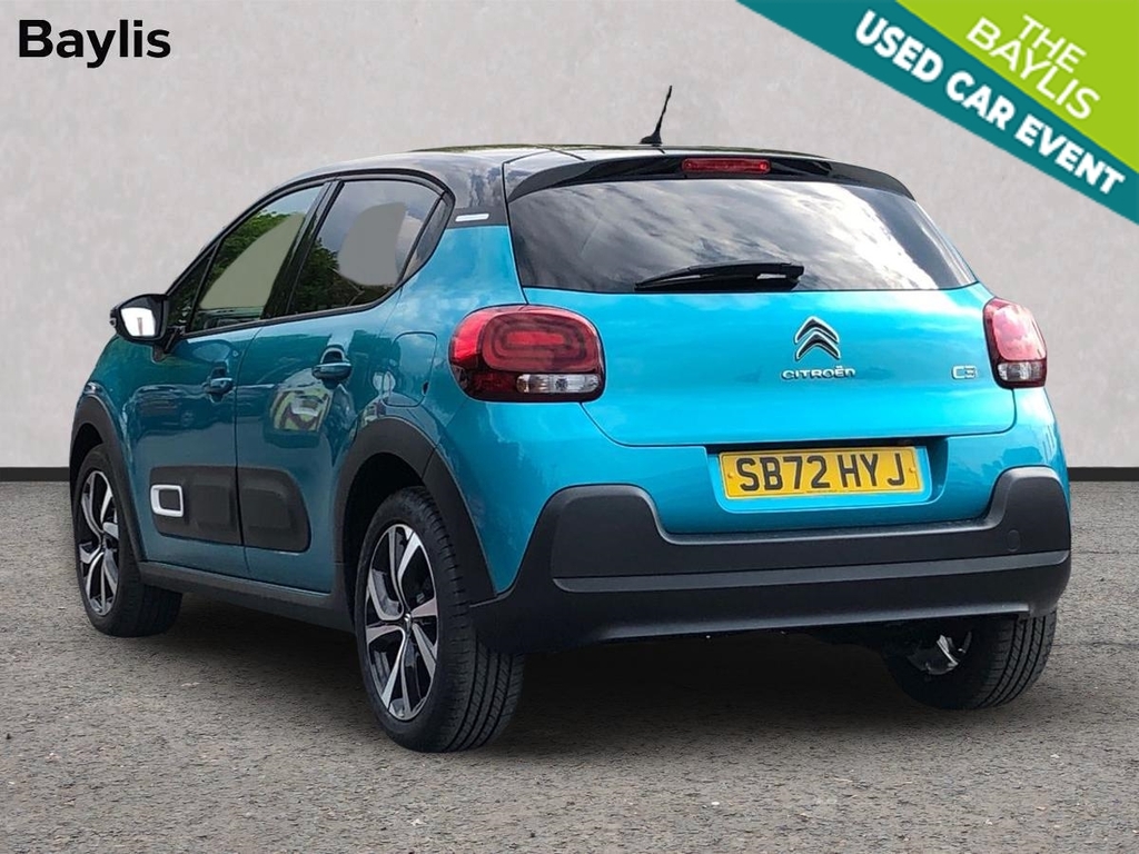Citroen C3 1.2 Puretech Shine Plus SB72HYJ Blue #6