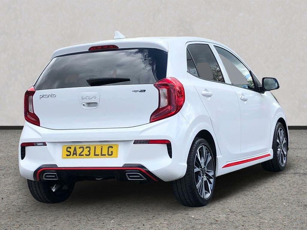 Kia Picanto 1.0 Gt-line 4 Seats SA23LLG White #2