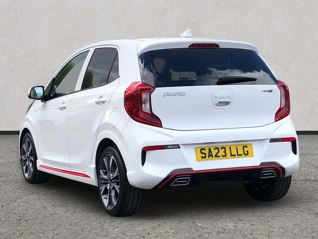 Kia Picanto 1.0 Gt-line 4 Seats SA23LLG White #6