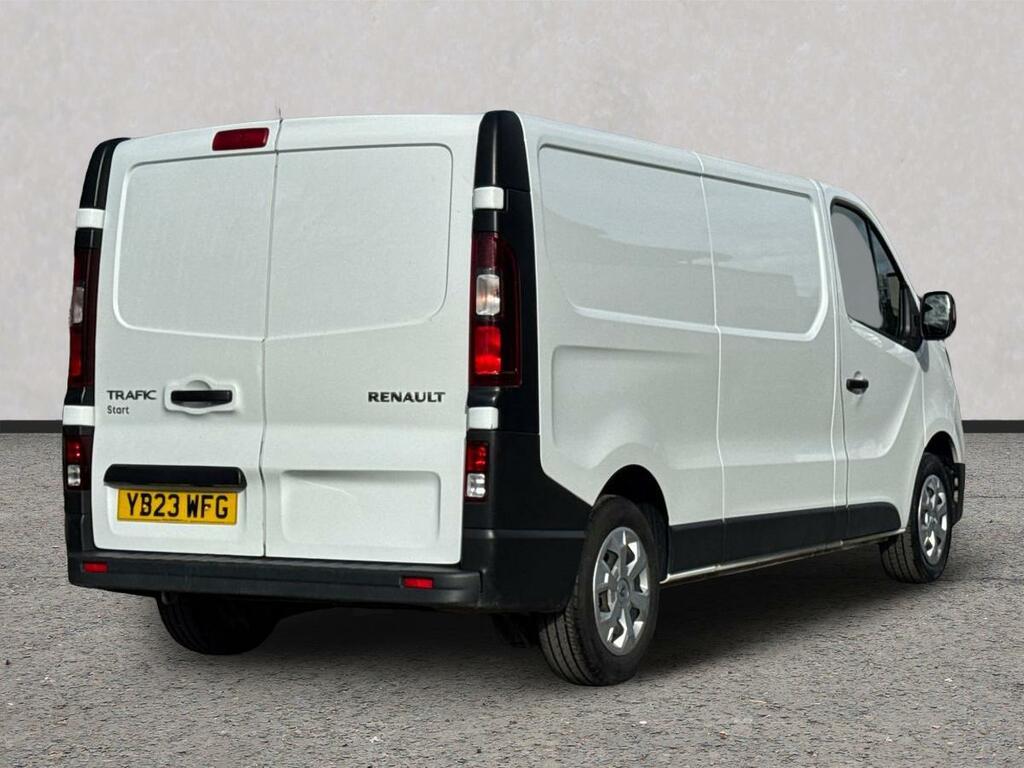 Renault Trafic Lwb Ll30 Blue Dci 130 Start YB23WFG White #2
