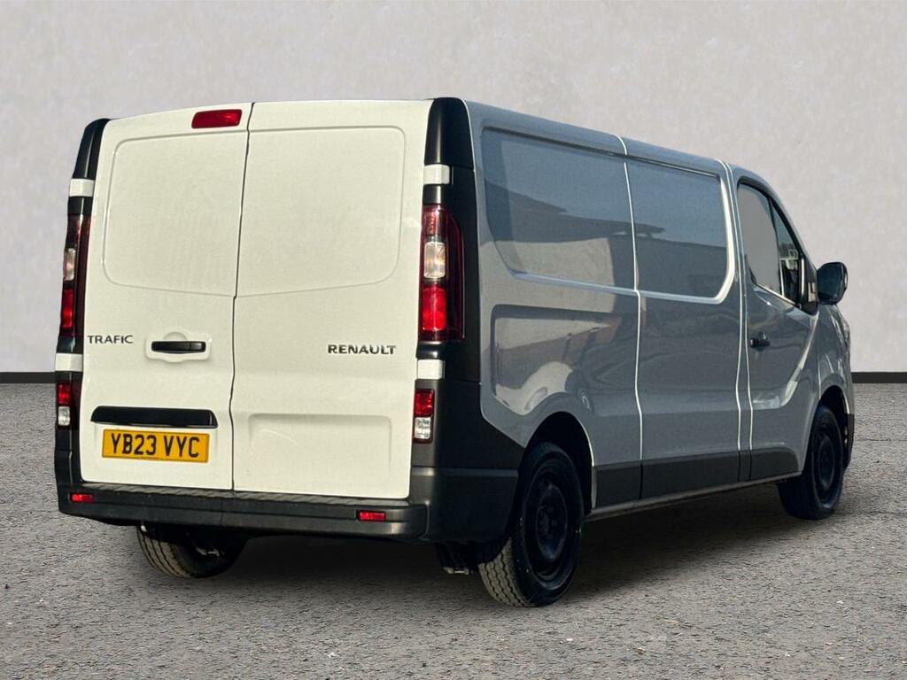Renault Trafic Lwb Ll30 Blue Dci 130 Start YB23VYC White #2