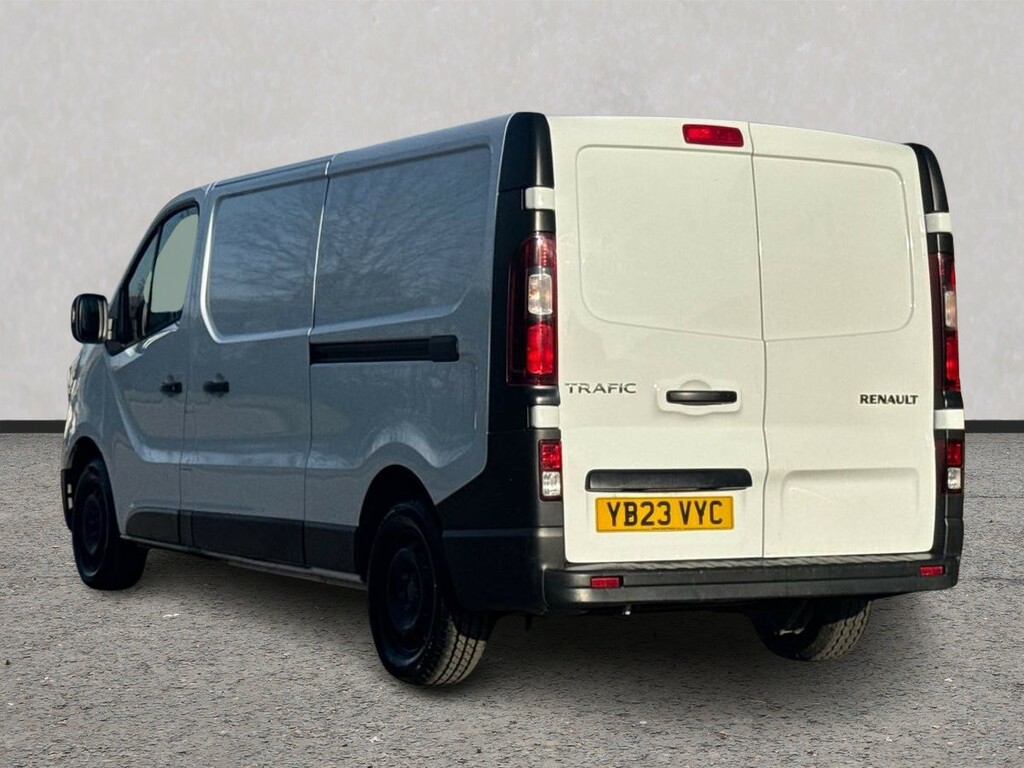 Renault Trafic Lwb Ll30 Blue Dci 130 Start YB23VYC White #6