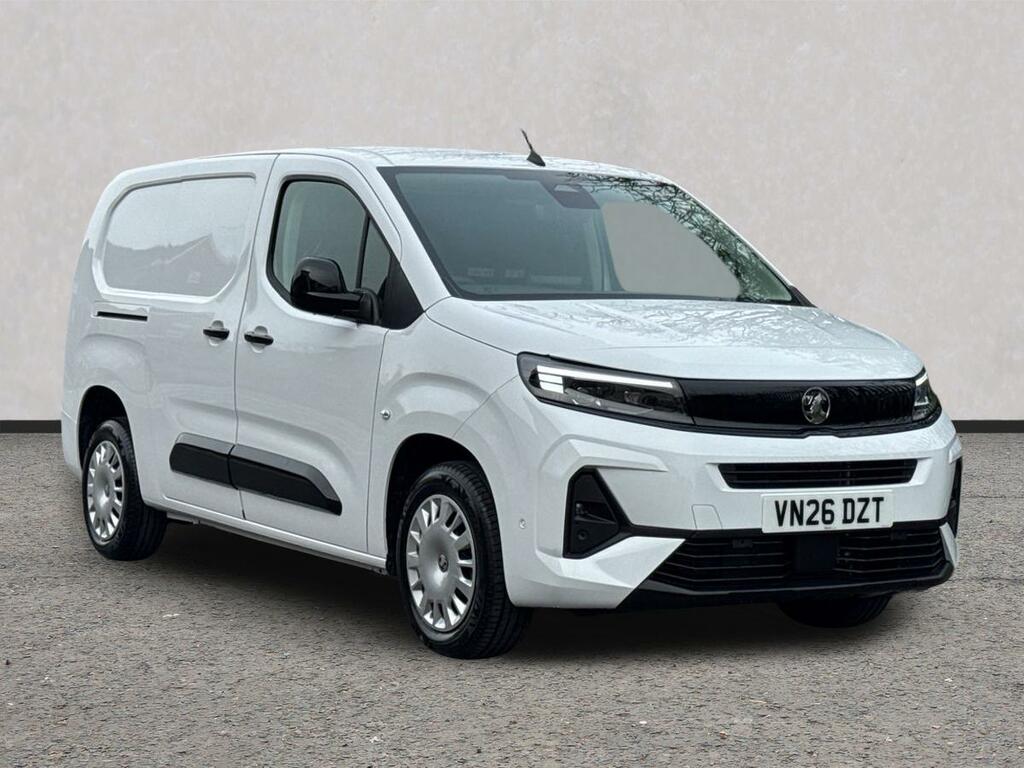 Vauxhall Combo XL 1.5 Turbo D 100Ps Pro H1 White