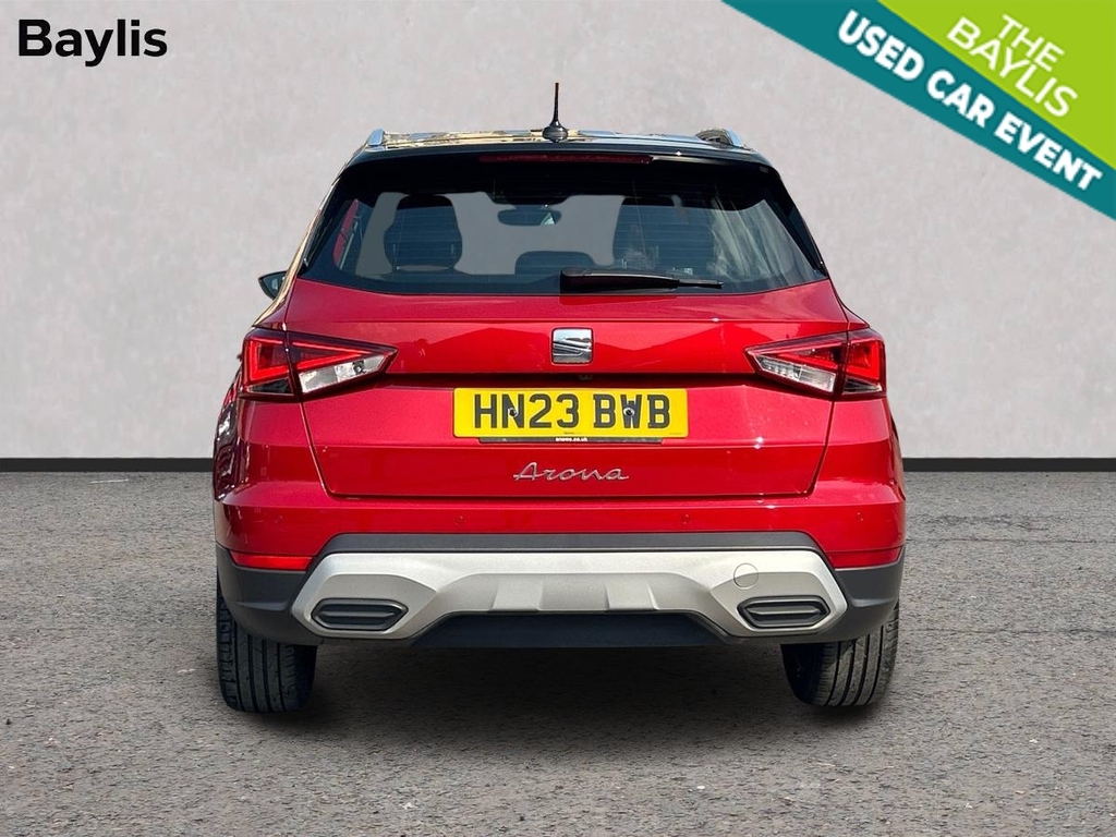 Seat Arona 1.0 Tsi 110 Xperience Lux Dsg HN23BWB Red #5
