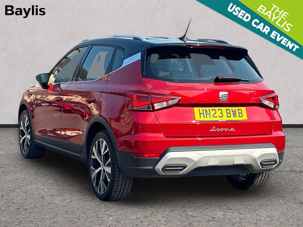 Seat Arona 1.0 Tsi 110 Xperience Lux Dsg HN23BWB Red #6
