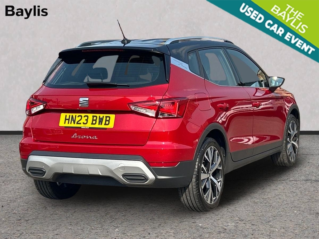 Seat Arona 1.0 Tsi 110 Xperience Lux Dsg HN23BWB Red #2