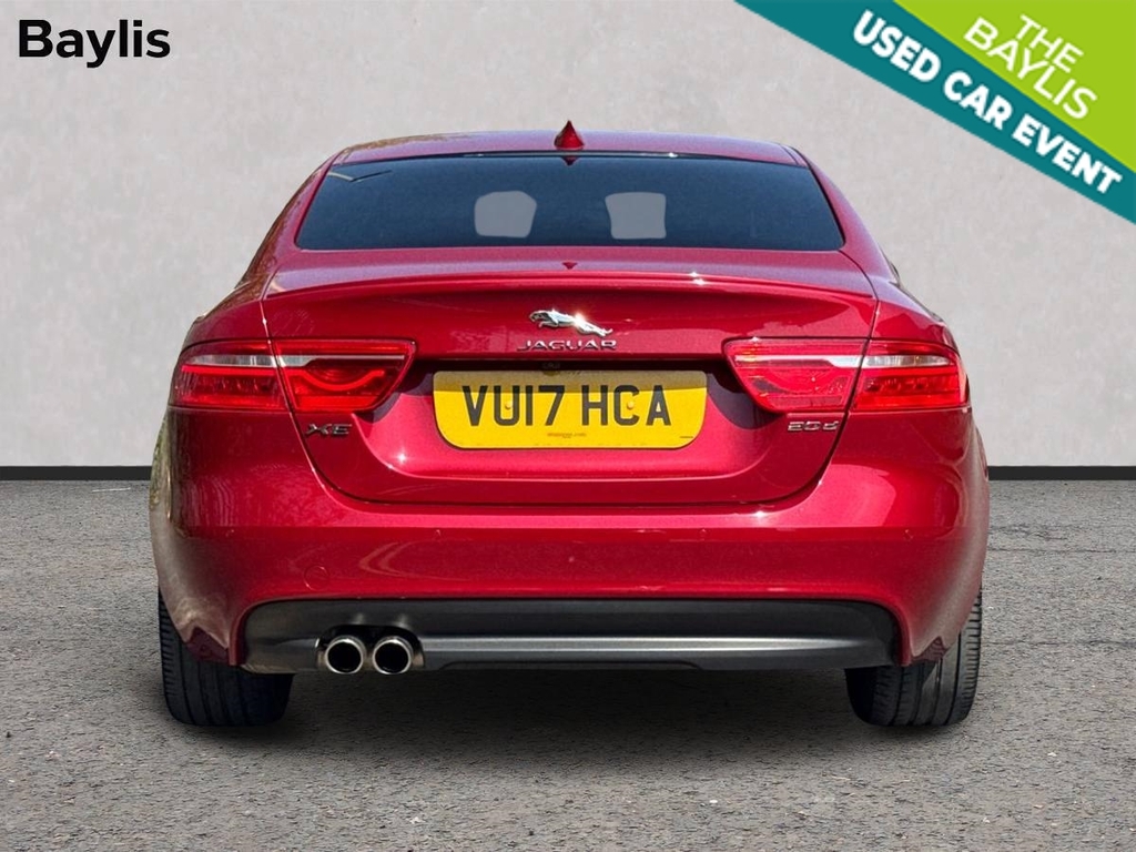 Jaguar XE 2.0D 180 R-sport VU17HCA Red #5