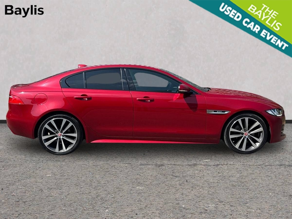 Jaguar XE 2.0D 180 R-sport VU17HCA Red #4
