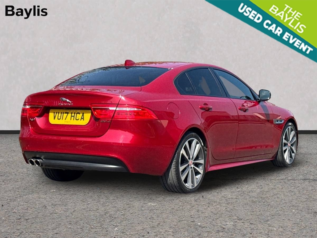 Jaguar XE 2.0D 180 R-sport VU17HCA Red #2