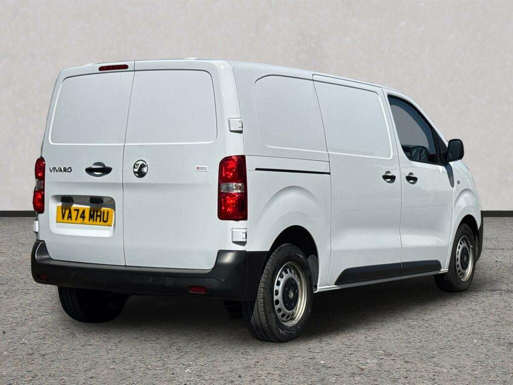 Vauxhall Vivaro M 1.5 Turbo D 120 Prime H1 VA74MHU White #2
