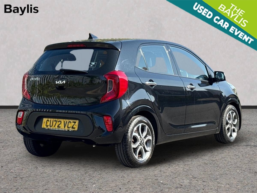 Kia Picanto 1.0 3 4 Seats CU72VCZ Black #2