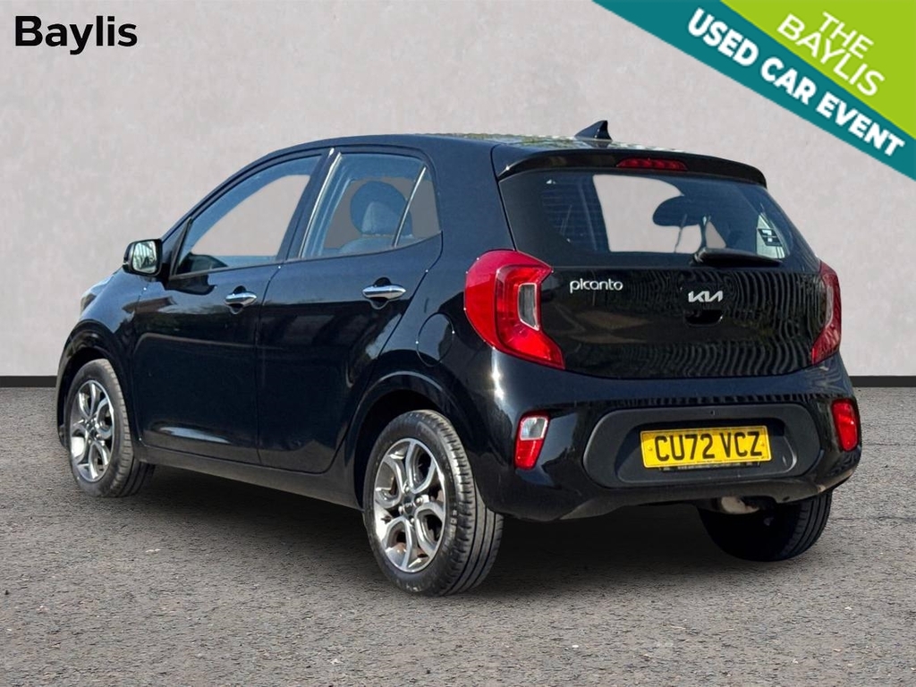 Kia Picanto 1.0 3 4 Seats CU72VCZ Black #6