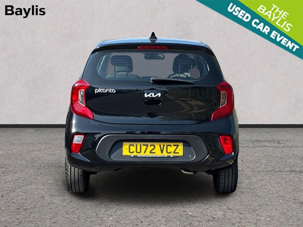 Kia Picanto 1.0 3 4 Seats CU72VCZ Black #5