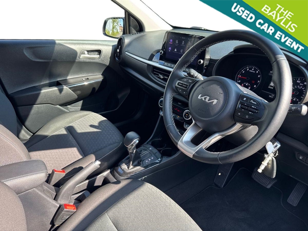 Kia Picanto 1.0 3 4 Seats CU72VCZ Black #3