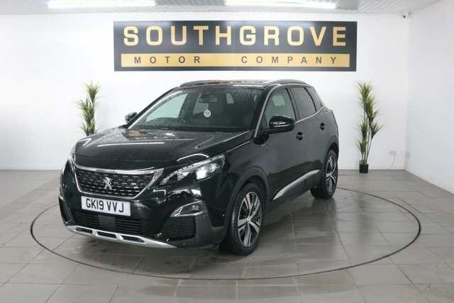 Peugeot 3008 1.5 Bluehdi Gt Line Suv Euro 6 GK19VVJ Black #3