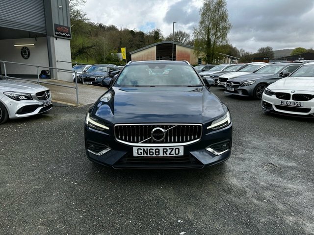 Volvo V60 D4 Inscription Estate GN68RZO Blue #3