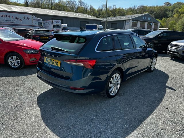 Skoda Octavia Tdi Se L Estate KC21GYK Blue #5