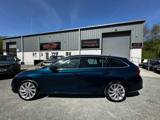 Skoda Octavia Tdi Se L Estate KC21GYK Blue #6