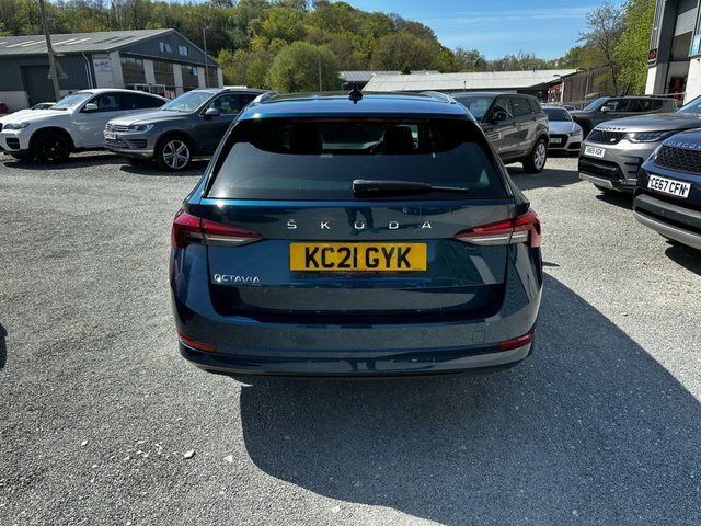 Skoda Octavia Tdi Se L Estate KC21GYK Blue #4