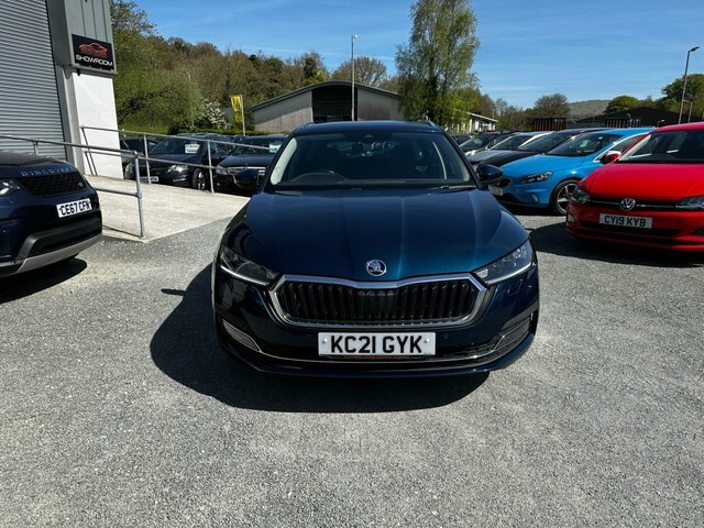Skoda Octavia Tdi Se L Estate KC21GYK Blue #2