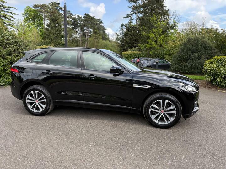 Jaguar F-Pace 2.0 D165 R-sport Euro 6 Ss GX18YFB Black #5
