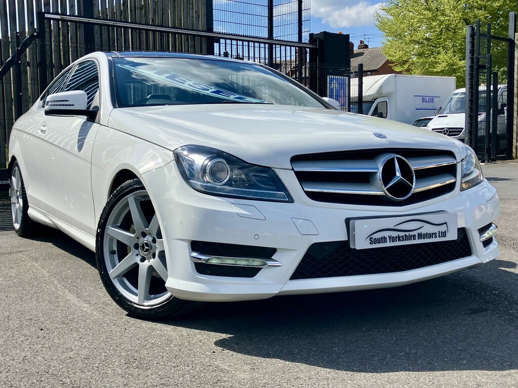 Mercedes-Benz C Class Coupe 2.1 C220 Cdi Amg Sport Edition 2014 White