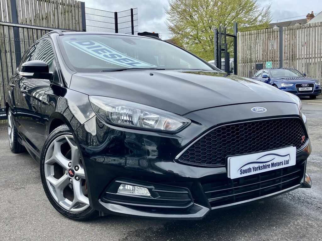 Ford Focus Estate 2.0 Tdci St-1 2016 BL16MLJ Black