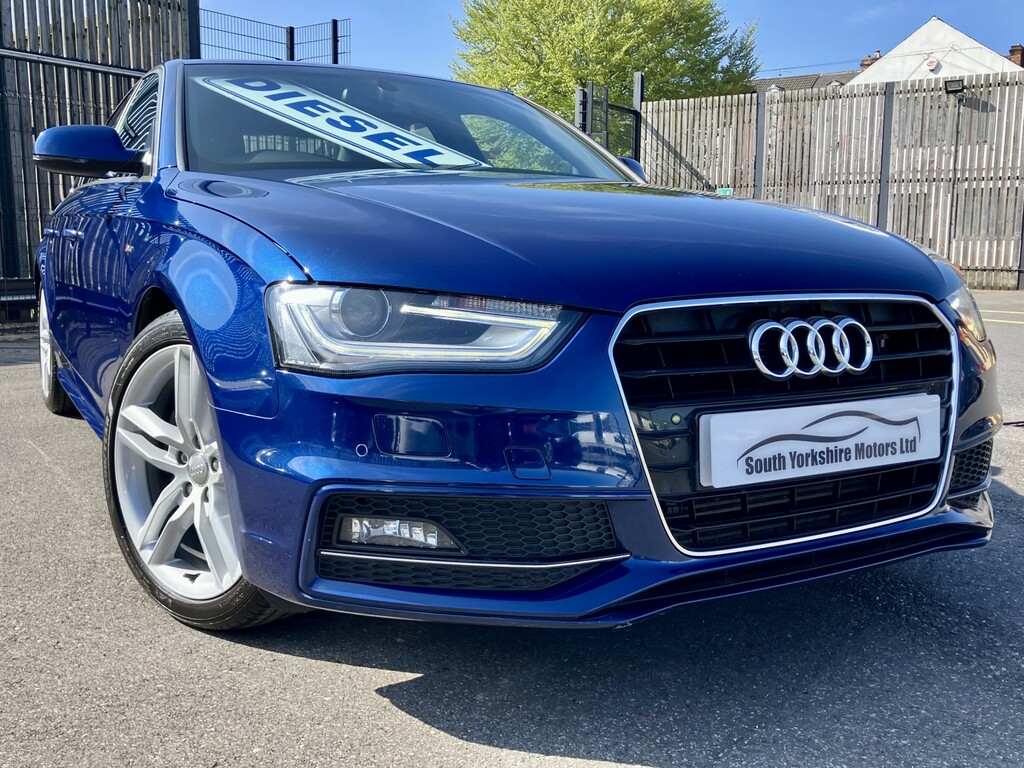 Audi A4 Saloon 2.0 Tdi S Line 2015 Blue