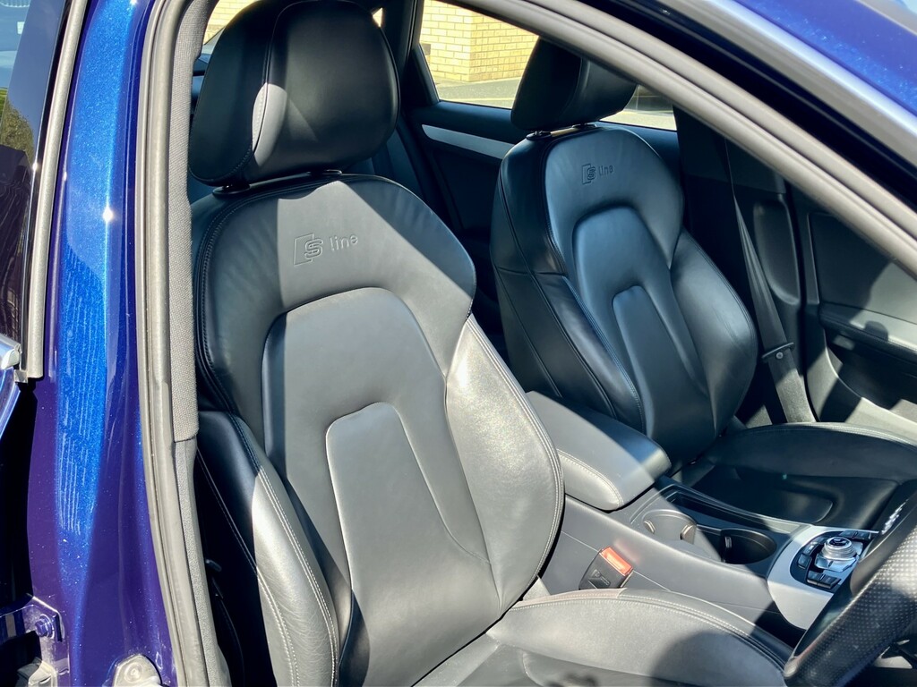 Audi A4 Saloon 2.0 Tdi S Line 2015 GD15MVX Blue #5