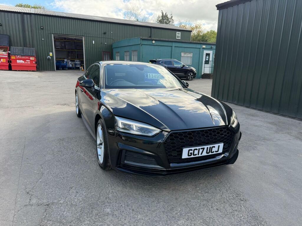 Audi A5 Coupe 2.0 Tdi S Line S Tronic Quattro Euro 6 Ss Black