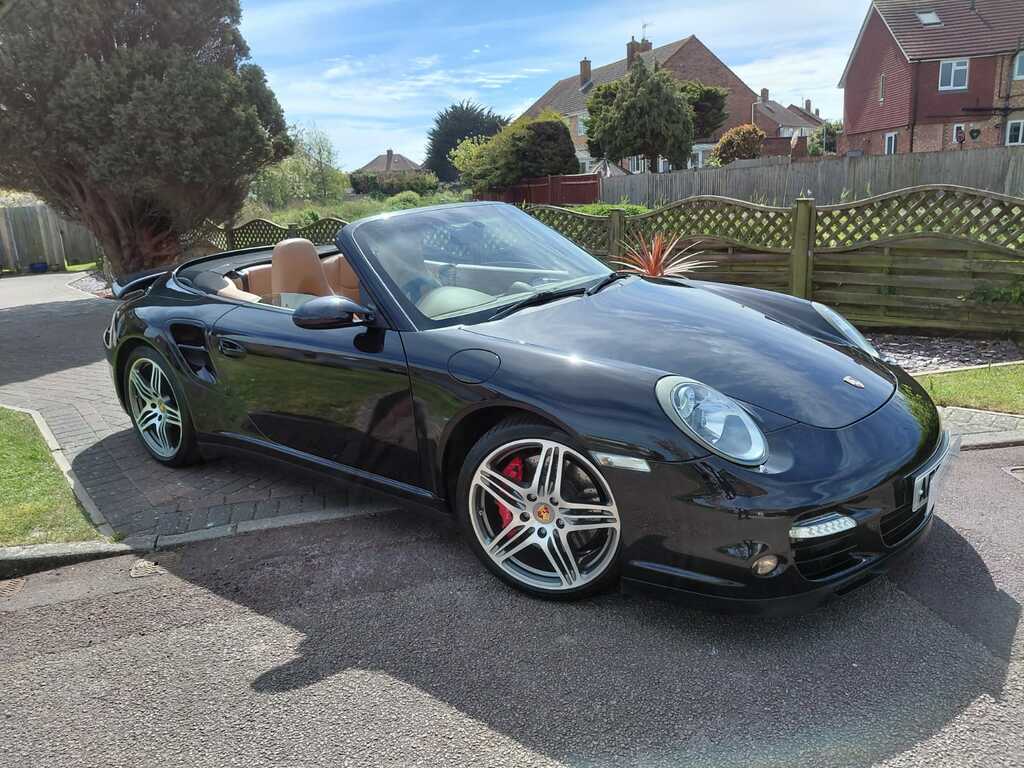 Porsche 911 3.6 997 Turbo Cabriolet Black