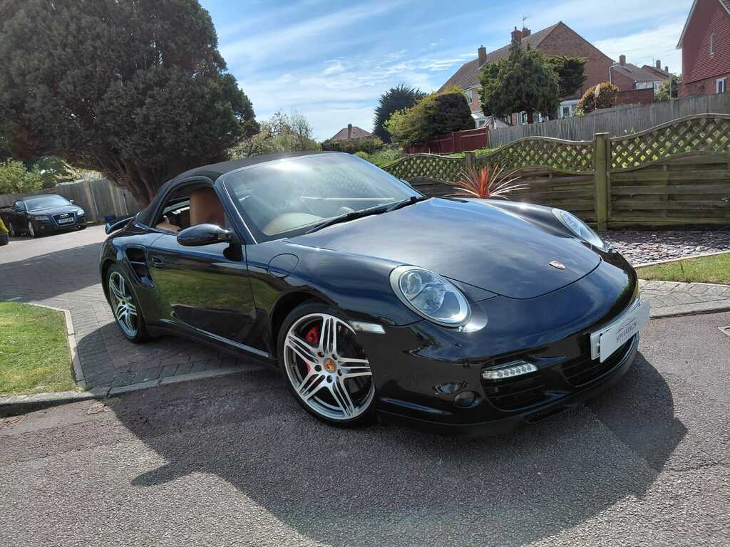 Porsche 911 3.6 997 Turbo Cabriolet  Black #5