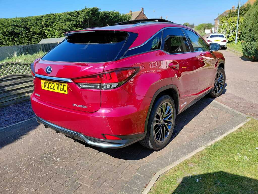 Lexus RX 3.5 450H V6 E-cvt N022VGC Red #3