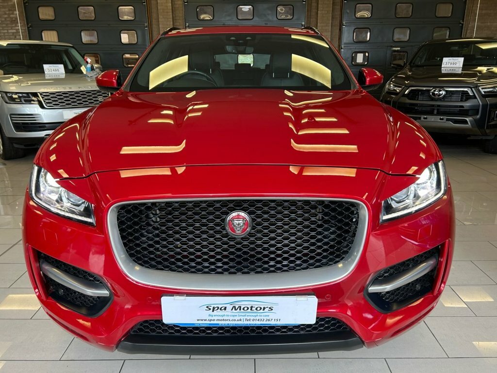 Jaguar F-Pace 2L R-sport PN19JXH Red #2