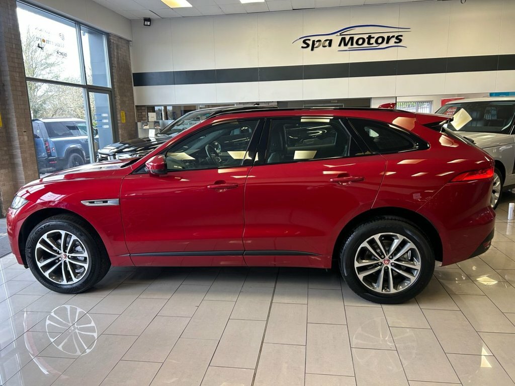 Jaguar F-Pace 2L R-sport PN19JXH Red #4