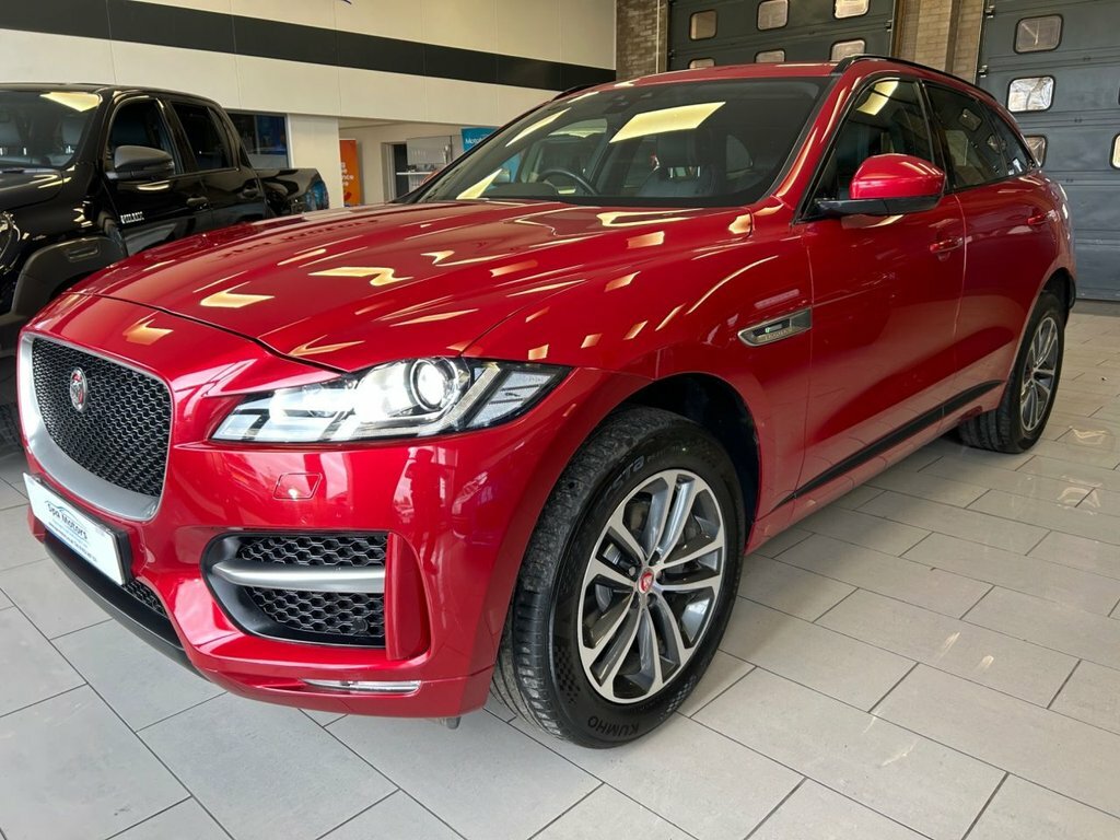 Jaguar F-Pace 2L R-sport PN19JXH Red #3