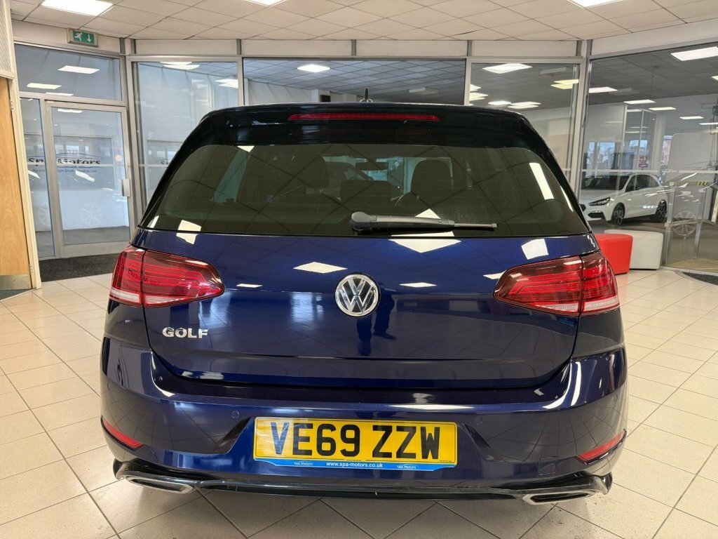 Volkswagen Golf 2L R-line VE69ZZW Blue #5