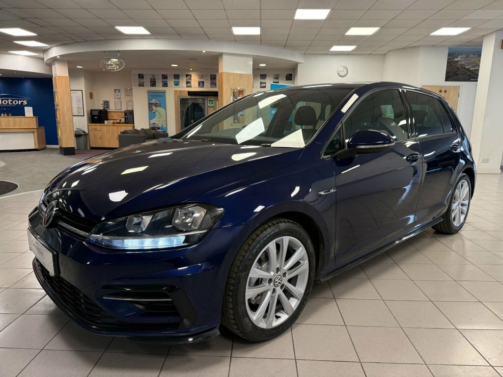 Volkswagen Golf 2L R-line VE69ZZW Blue #3