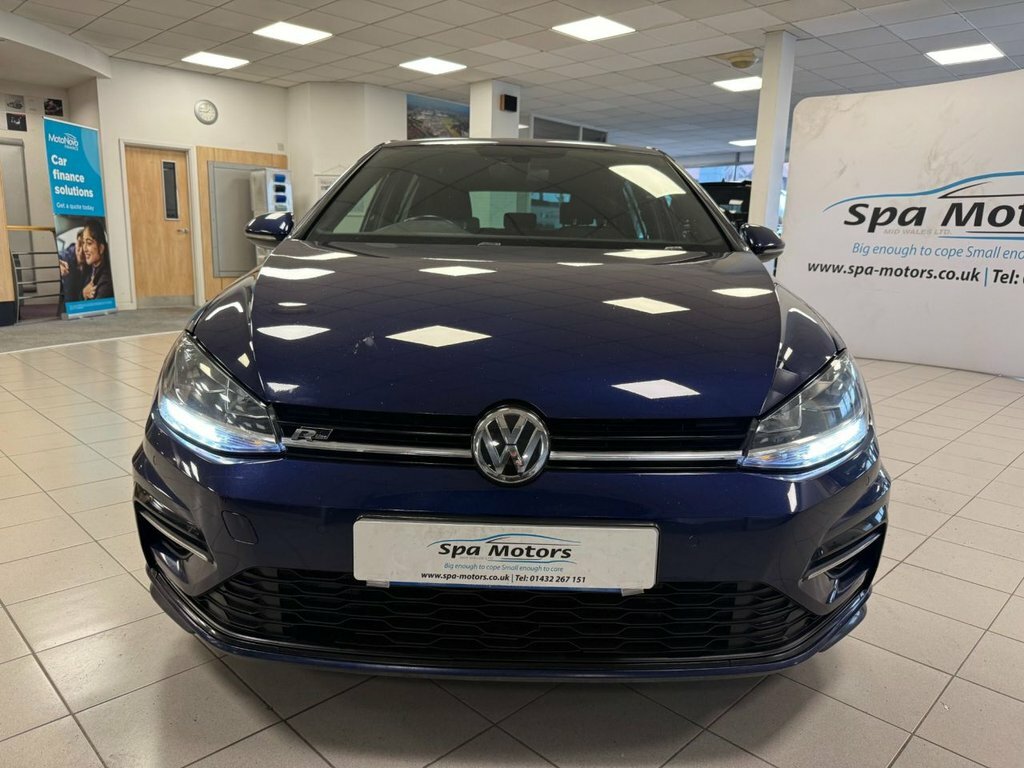Volkswagen Golf 2L R-line VE69ZZW Blue #2