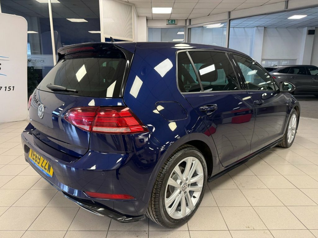 Volkswagen Golf 2L R-line VE69ZZW Blue #6