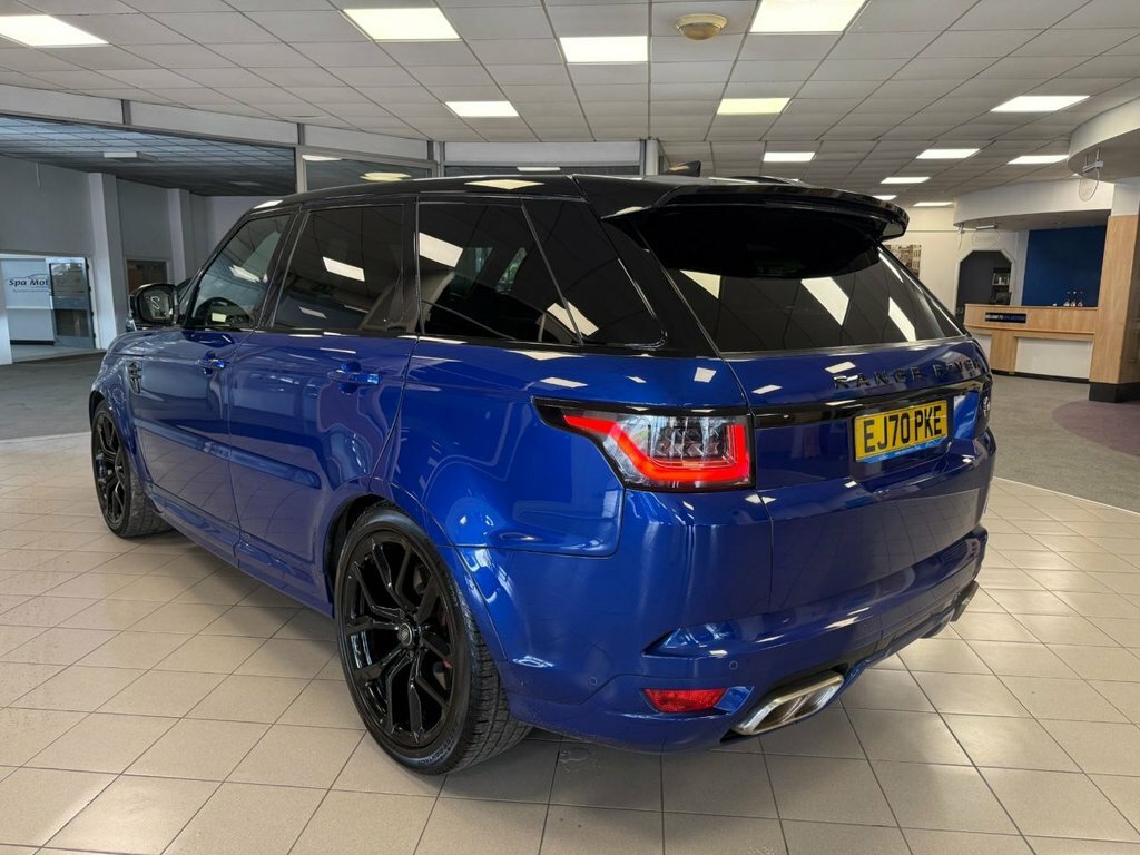 Land Rover Range Rover Sport 5L Svr EJ70PKE Blue #4