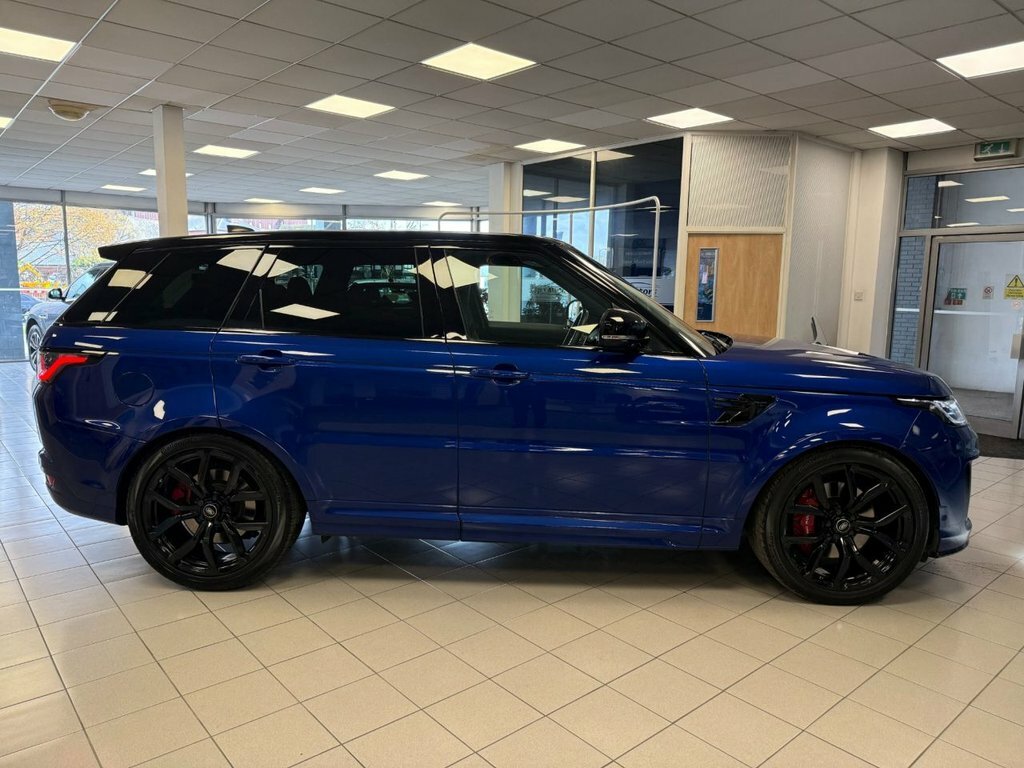 Land Rover Range Rover Sport 5L Svr EJ70PKE Blue #6