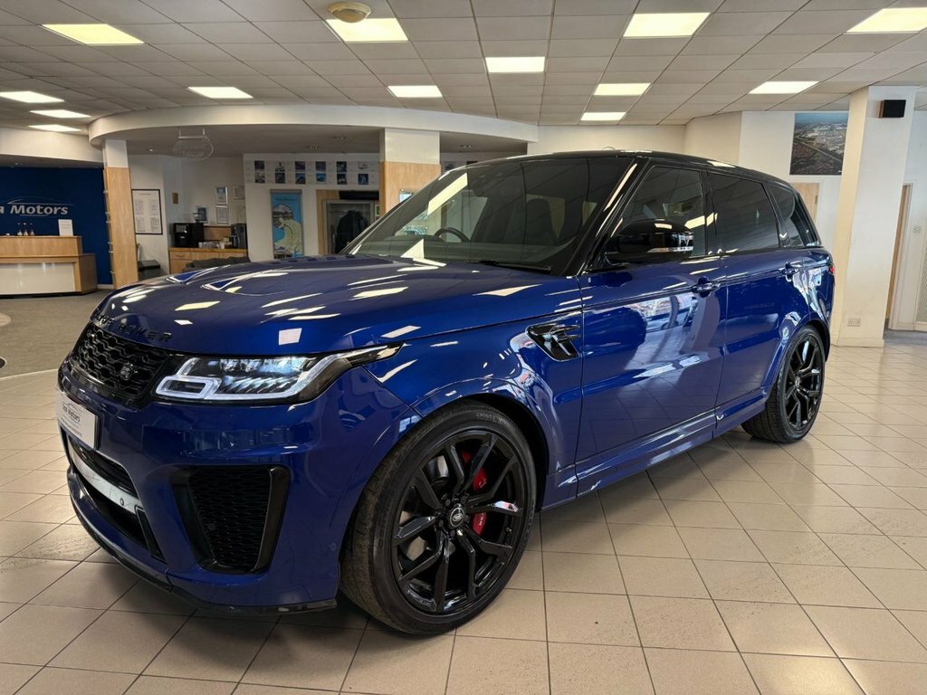 Land Rover Range Rover Sport 5L Svr EJ70PKE Blue #3