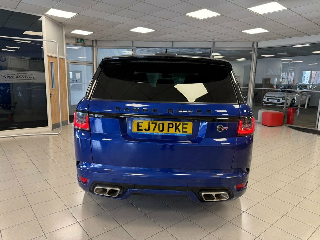 Land Rover Range Rover Sport 5L Svr EJ70PKE Blue #5