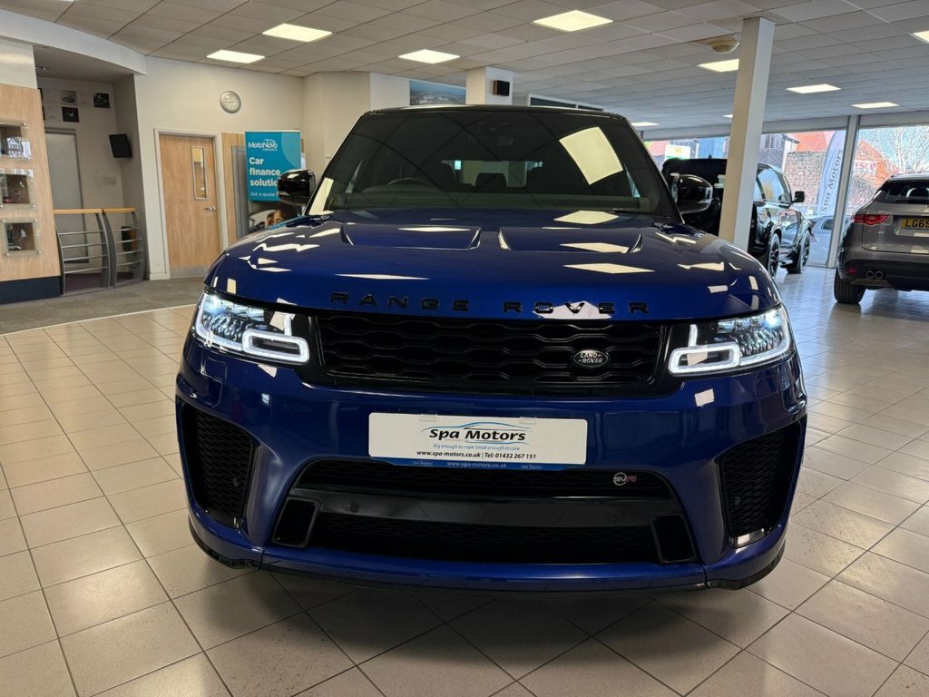 Land Rover Range Rover Sport 5L Svr EJ70PKE Blue #2