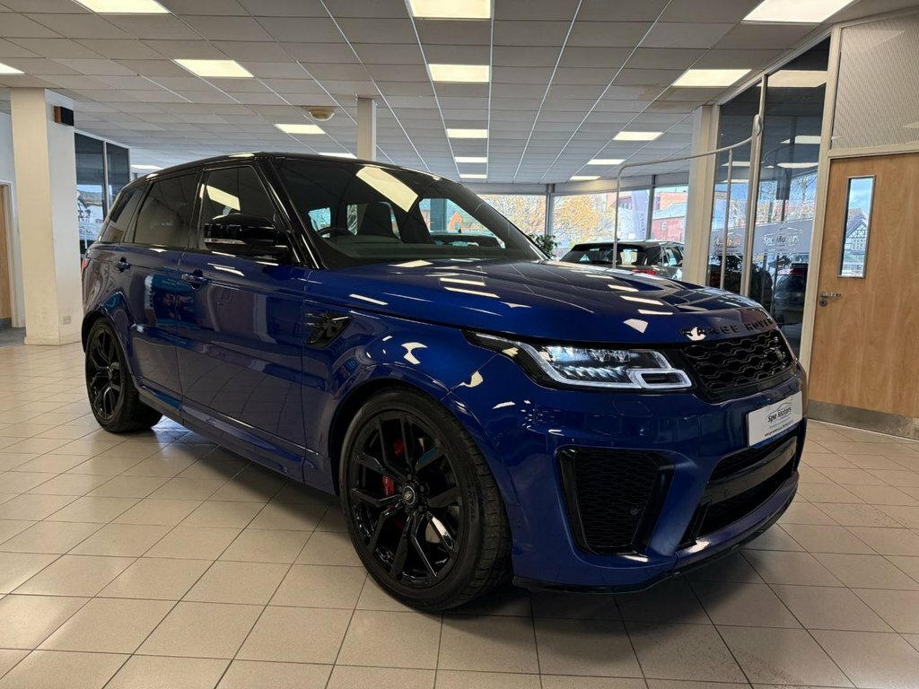 Land Rover Range Rover Sport 5L Svr Blue
