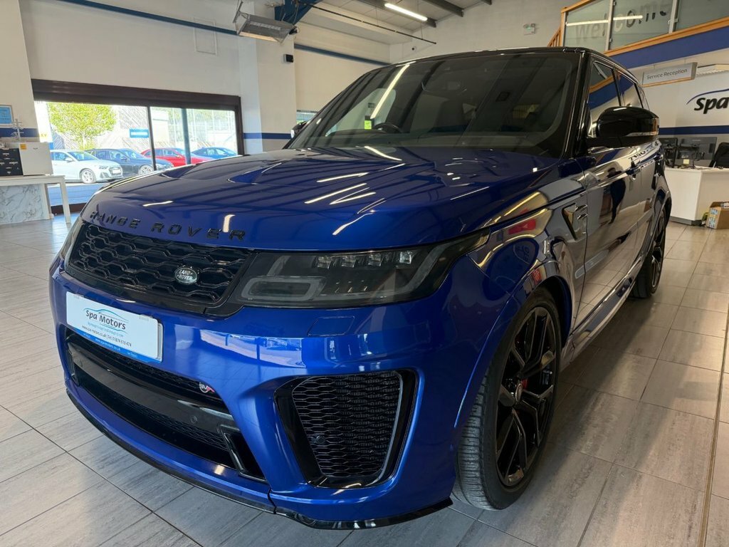 Land Rover Range Rover Sport 5L Svr YE69UZW Blue #2
