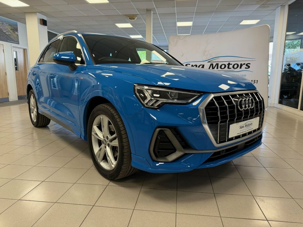 Audi Q3 1.5L S Line Blue